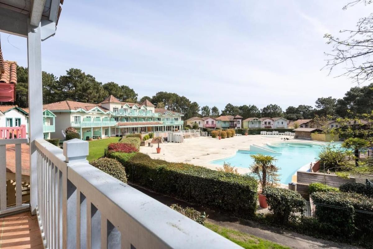 Maison Sur Golf Avec Piscine Chauffee A Lacanau Ocean Екстериор снимка