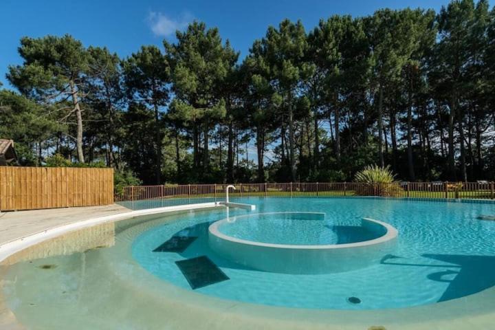 Maison Sur Golf Avec Piscine Chauffee A Lacanau Ocean Екстериор снимка