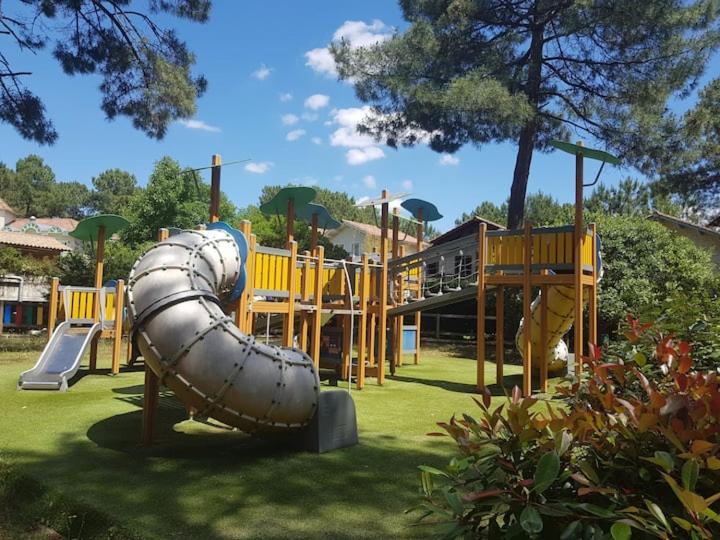 Maison Sur Golf Avec Piscine Chauffee A Lacanau Ocean Екстериор снимка