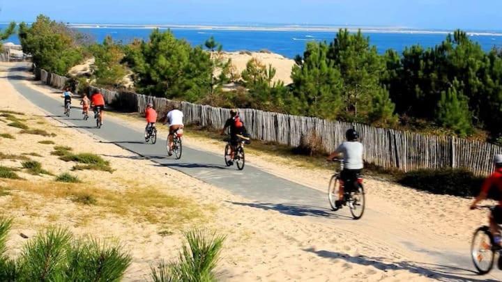 Maison Sur Golf Avec Piscine Chauffee A Lacanau Ocean Екстериор снимка