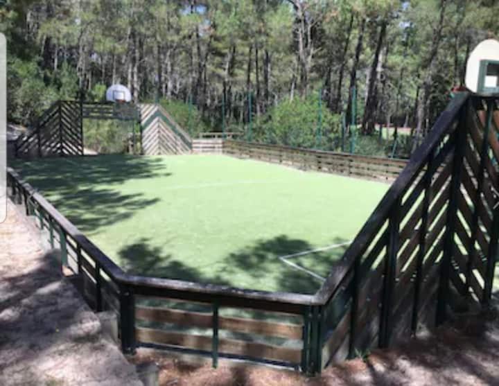 Maison Sur Golf Avec Piscine Chauffee A Lacanau Ocean Екстериор снимка